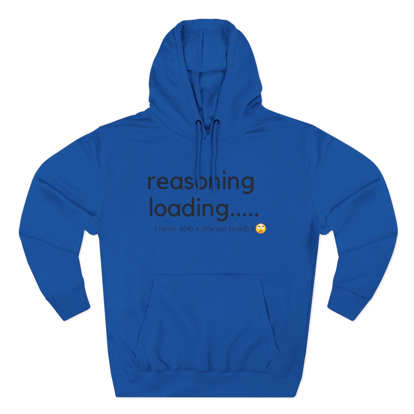 Reasoning loading hoodie
