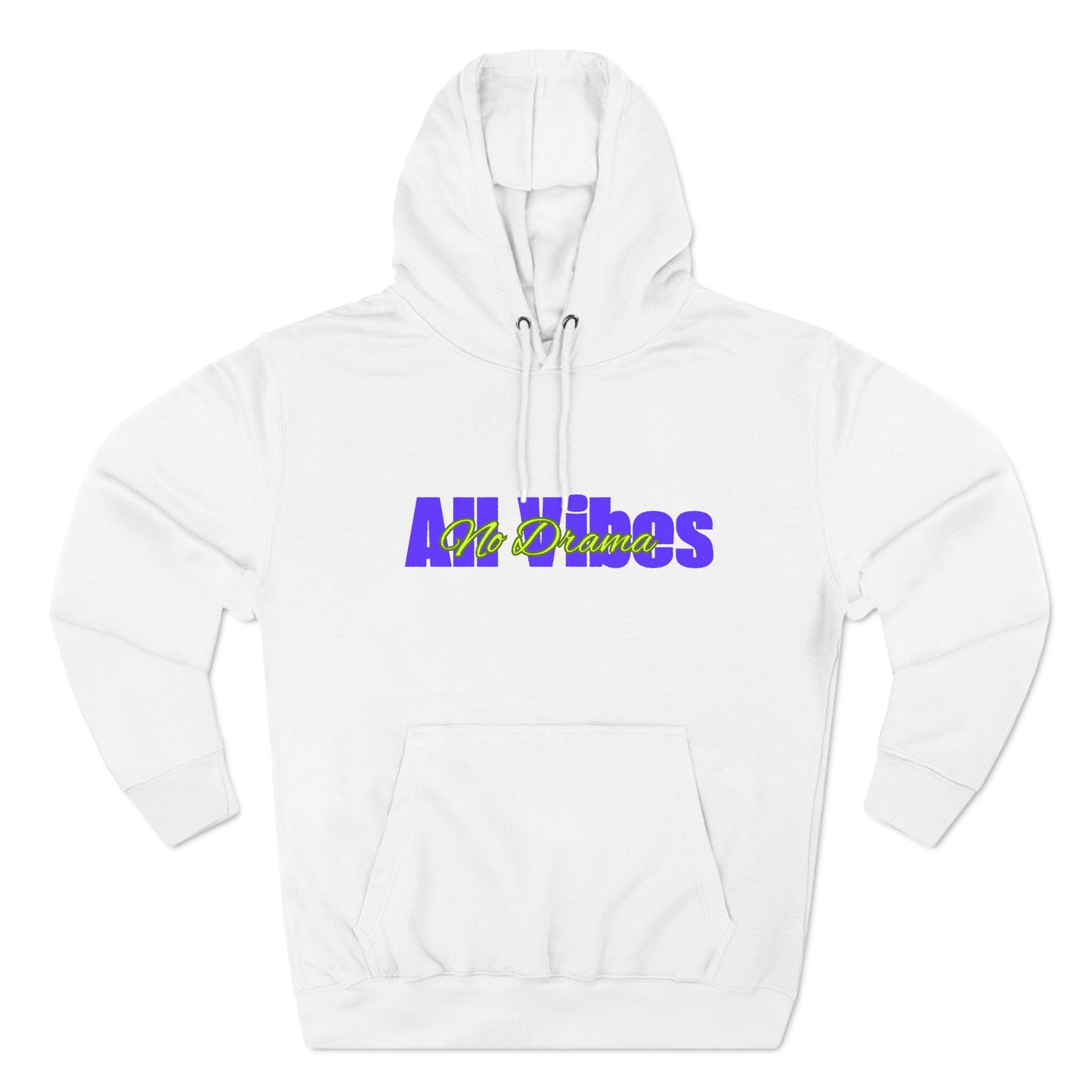 Three-Panel Fleece Hoodie