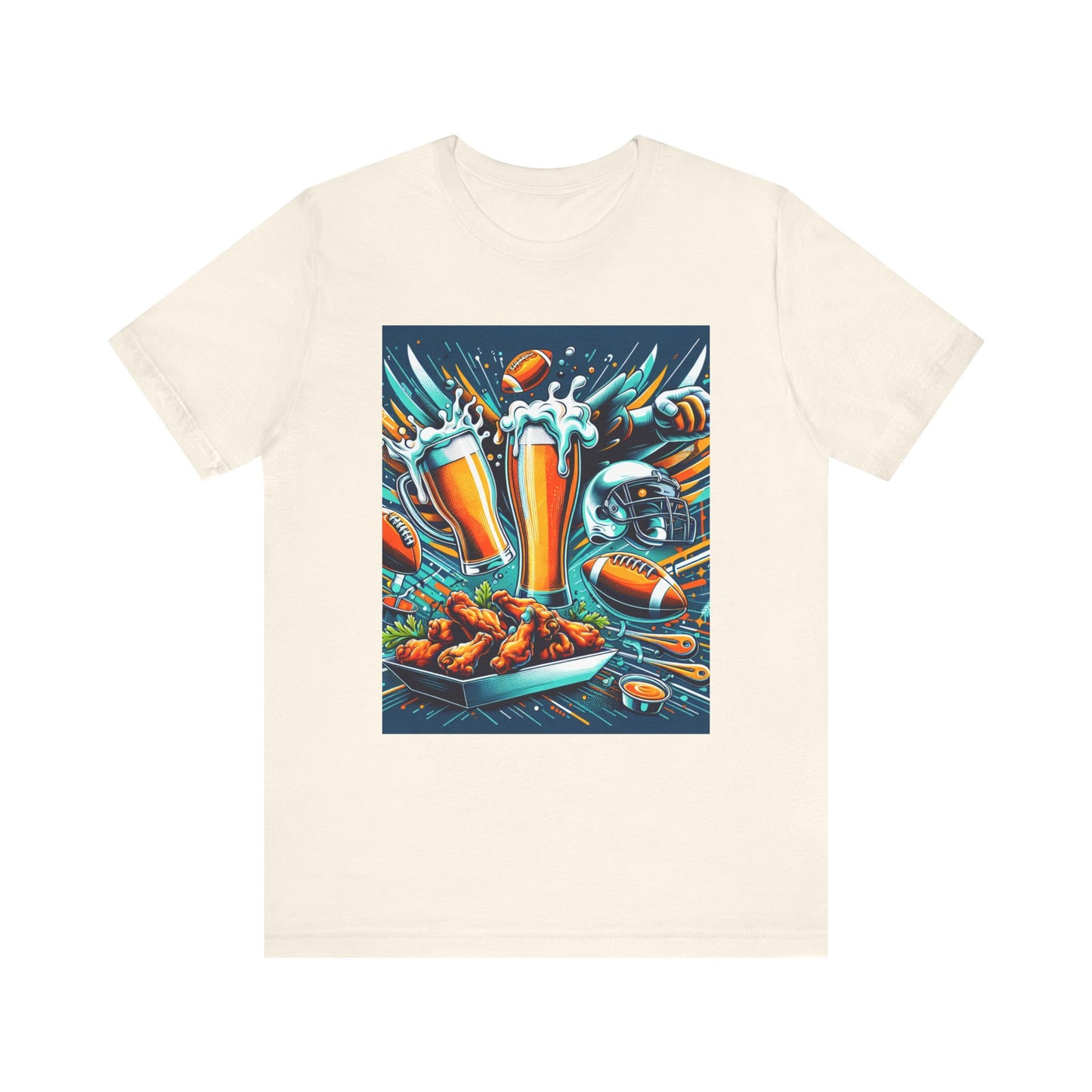 Football Fun Unisex Tee - Perfect for Superbowl Fans