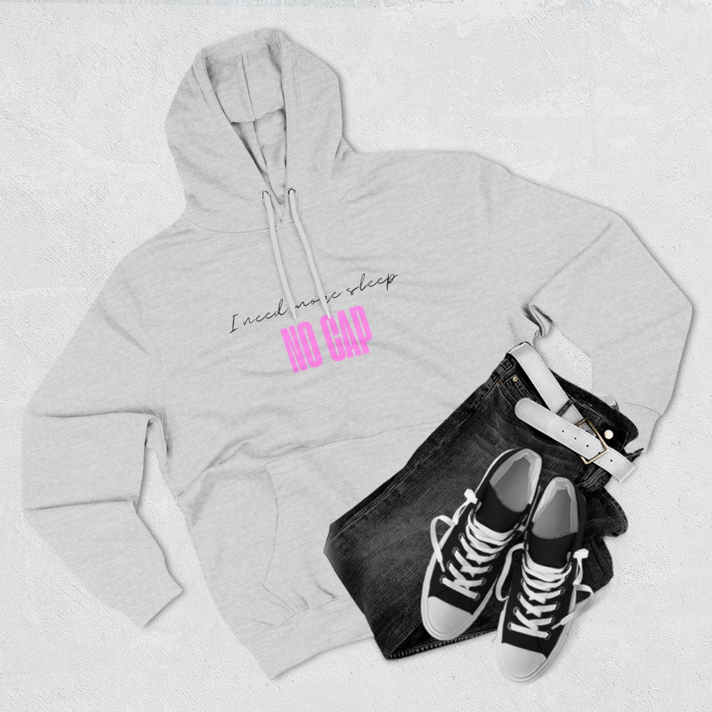 Copy of Three-Panel Fleece Hoodie