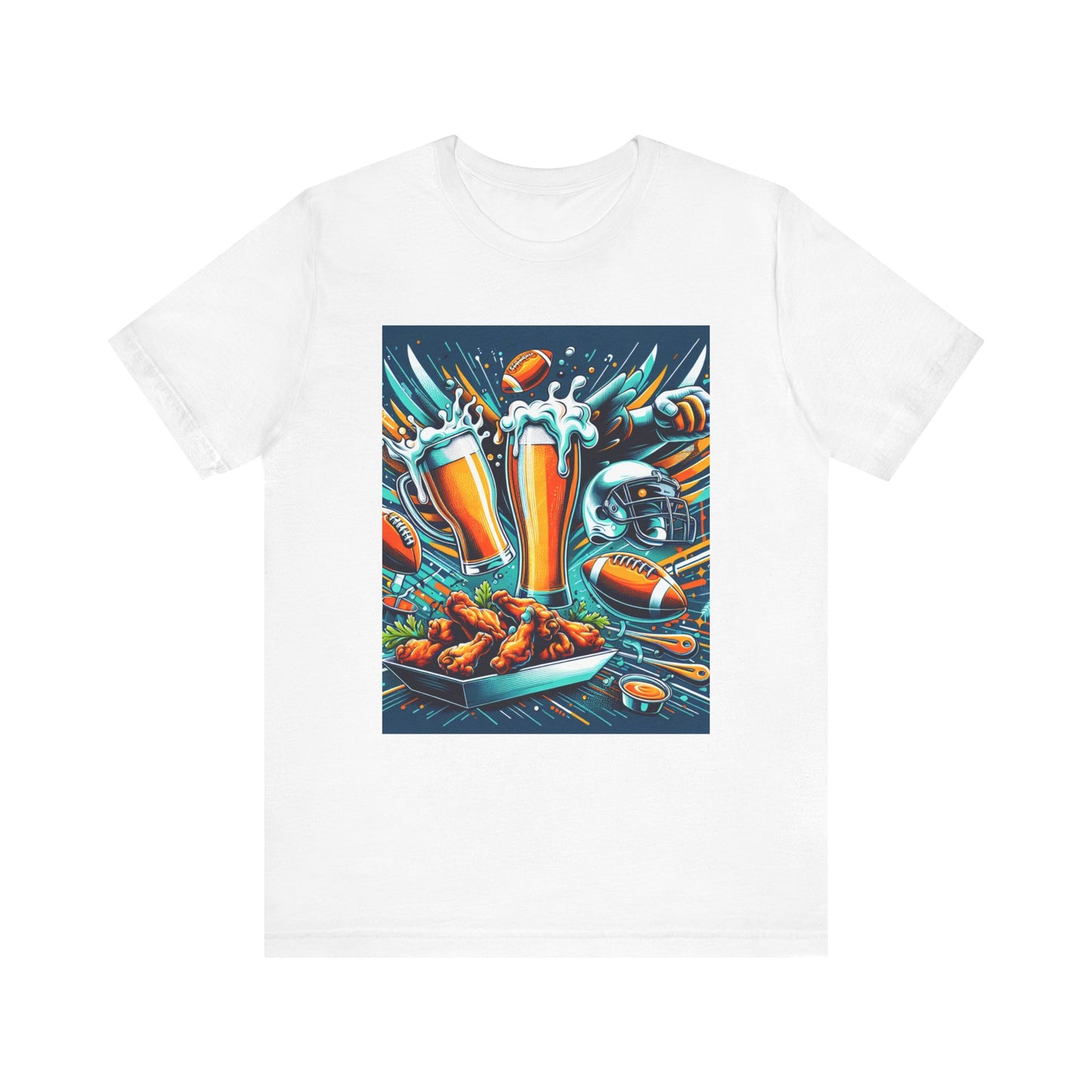 Football Fun Unisex Tee - Perfect for Superbowl Fans